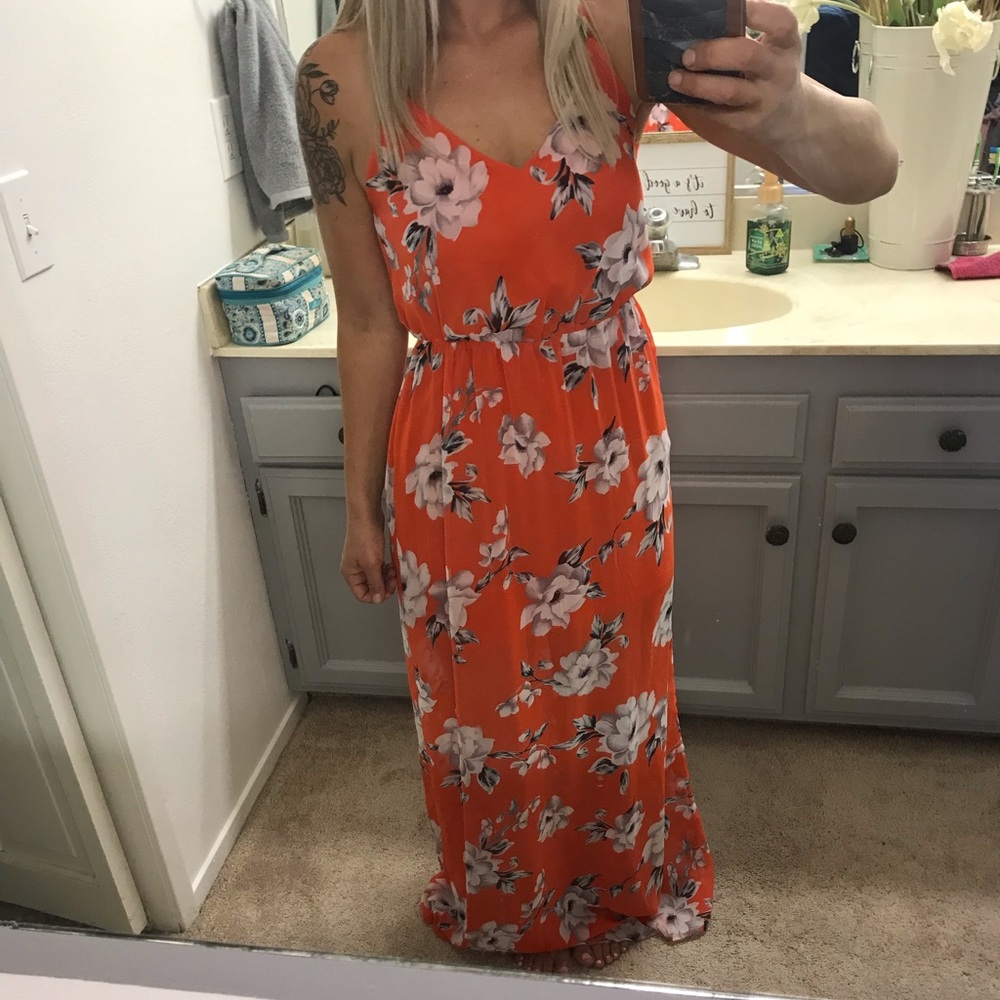 Long Floral Summer Dress - Picture 8 of 9